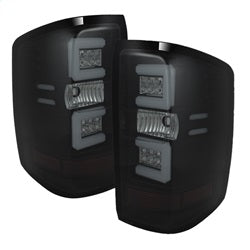 Spyder Auto 5079992 Light Bar LED Tail Lights; Black Smoke; - Truck Part Superstore