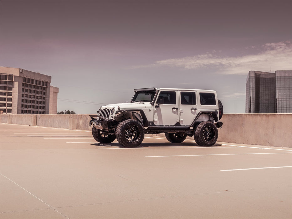 Road Armor 507LFF0Z Stealth Fender Liner Body Armor; Front; Raw Stainless Steel; - Truck Part Superstore