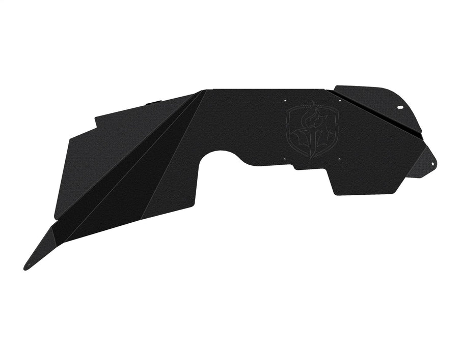 Road Armor 507LFFSB Stealth Fender Liner Body Armor; Front; Black Steel; - Truck Part Superstore