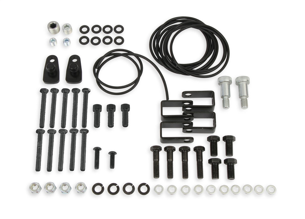 Holley 508-32 Split Intake Hardware Kit; For Use w/PN[300-255/300-290/300-291]; Black; - Truck Part Superstore