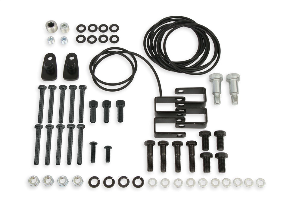 Holley 508-32 Split Intake Hardware Kit; For Use w/PN[300-255/300-290/300-291]; Black; - Truck Part Superstore