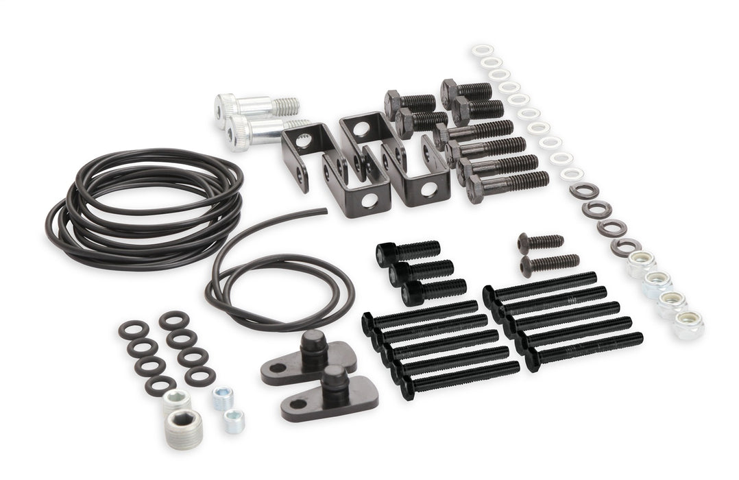 Holley 508-32 Split Intake Hardware Kit; For Use w/PN[300-255/300-290/300-291]; Black; - Truck Part Superstore