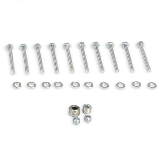 Holley 508-41 Intake Manifold Bolts; For Use w/PN[300-294/300-295]; Silver; - Truck Part Superstore