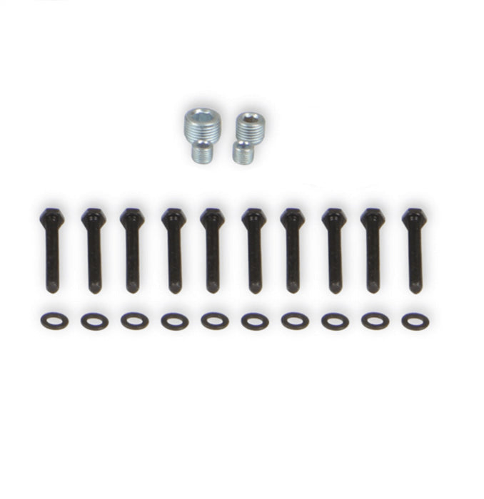 Holley 508-42 Intake Manifold Bolts; For Use w/PN[300-294BK/300-295BK]; Black; - Truck Part Superstore