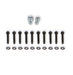 Holley 508-42 Intake Manifold Bolts; For Use w/PN[300-294BK/300-295BK]; Black; - Truck Part Superstore
