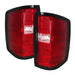 Spyder Auto 5080011 Light Bar LED Tail Lights; Red Clear; - Truck Part Superstore