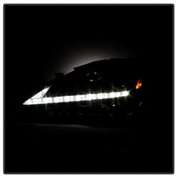 Spyder Auto 5080073 DRL Projector Headlights; Black Smoke; - Truck Part Superstore