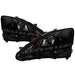 Spyder Auto 5080073 DRL Projector Headlights; Black Smoke; - Truck Part Superstore