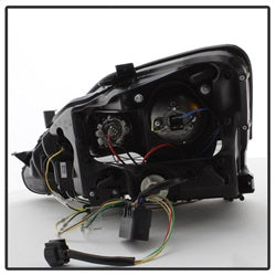 Spyder Auto 5080073 DRL Projector Headlights; Black Smoke; - Truck Part Superstore