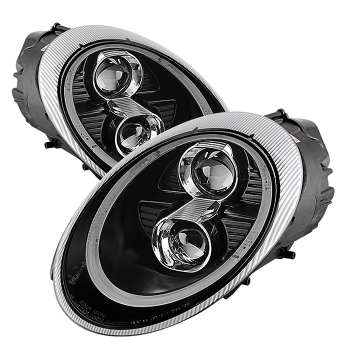 Spyder Auto 5080103 DRL LED Projector Headlights - Truck Part Superstore