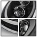 Spyder Auto 5080134 DRL LED Projector Headlights - Truck Part Superstore