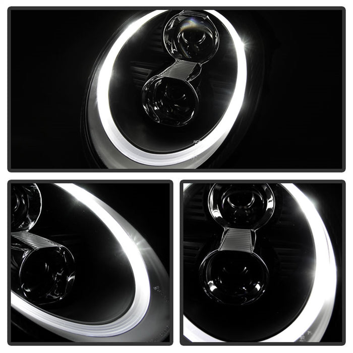 Spyder Auto 5080134 DRL LED Projector Headlights - Truck Part Superstore