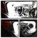 Spyder Auto 5080141 Projector Headlights; Light Bar DRL; Chrome; - Truck Part Superstore