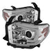 Spyder Auto 5080141 Projector Headlights; Light Bar DRL; Chrome; - Truck Part Superstore