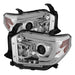 Spyder Auto 5080141 Projector Headlights; Light Bar DRL; Chrome; - Truck Part Superstore