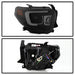 Spyder Auto 5080165 DRL Projector Headlights; Light Bar Style; Black Smoke; - Truck Part Superstore