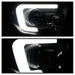 Spyder Auto 5080165 DRL Projector Headlights; Light Bar Style; Black Smoke; - Truck Part Superstore