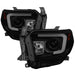Spyder Auto 5080165 DRL Projector Headlights; Light Bar Style; Black Smoke; - Truck Part Superstore