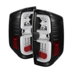 Spyder Auto 5080196 Light Bar LED Tail Lights; Black; - Truck Part Superstore