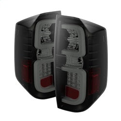 Spyder Auto 5080202 Light Bar LED Tail Lights; Black Smoke; - Truck Part Superstore