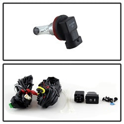 Spyder Auto 5080226 OEM Fog Lights; w/Switch; Clear; - Truck Part Superstore