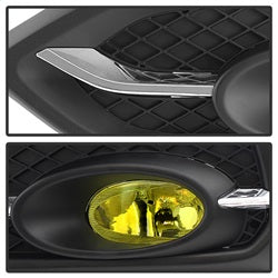 Spyder Auto 5080233 OEM Fog Lights; w/Switch; Yellow; - Truck Part Superstore