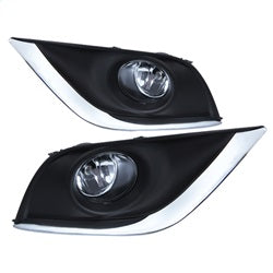 Spyder Auto 5080240 OEM Fog Lights; w/Switch; Clear; - Truck Part Superstore