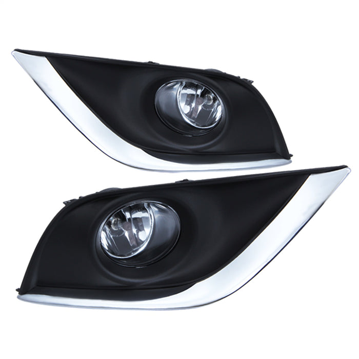 Spyder Auto 5080240 OEM Fog Lights; w/Switch; Clear; - Truck Part Superstore