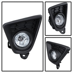 Spyder Auto 5080264 OEM Fog Lights; w/Universal Switch; Clear; - Truck Part Superstore