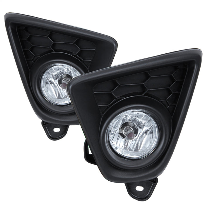 Spyder Auto 5080264 OEM Fog Lights; w/Universal Switch; Clear; - Truck Part Superstore