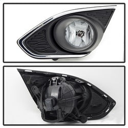 Spyder Auto 5080288 OEM Fog Lights; w/Universal Switch; Clear; - Truck Part Superstore