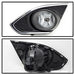 Spyder Auto 5080288 OEM Fog Lights; w/Universal Switch; Clear; - Truck Part Superstore