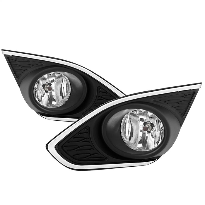 Spyder Auto 5080288 OEM Fog Lights; w/Universal Switch; Clear; - Truck Part Superstore