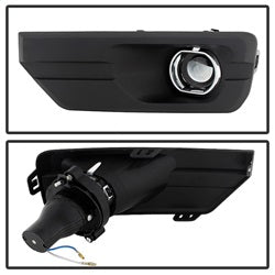 Spyder Auto 5080318 OEM Fog Lights; w/Universal Switch; Clear; - Truck Part Superstore