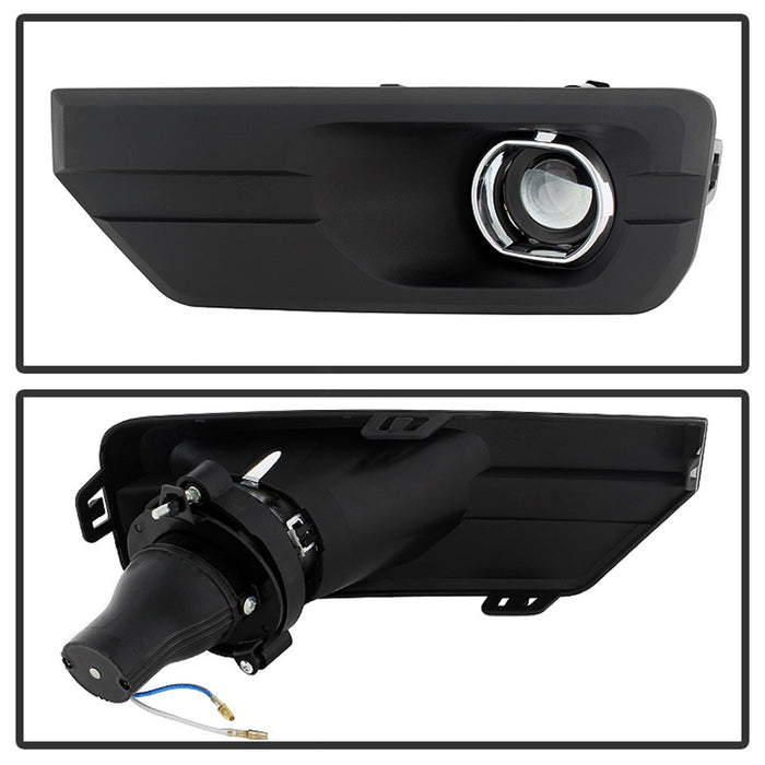 Spyder Auto 5080318 OEM Fog Lights; w/Universal Switch; Clear; - Truck Part Superstore