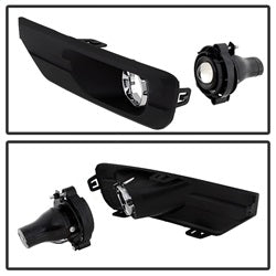 Spyder Auto 5080318 OEM Fog Lights; w/Universal Switch; Clear; - Truck Part Superstore