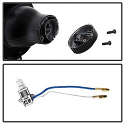 Spyder Auto 5080318 OEM Fog Lights; w/Universal Switch; Clear; - Truck Part Superstore