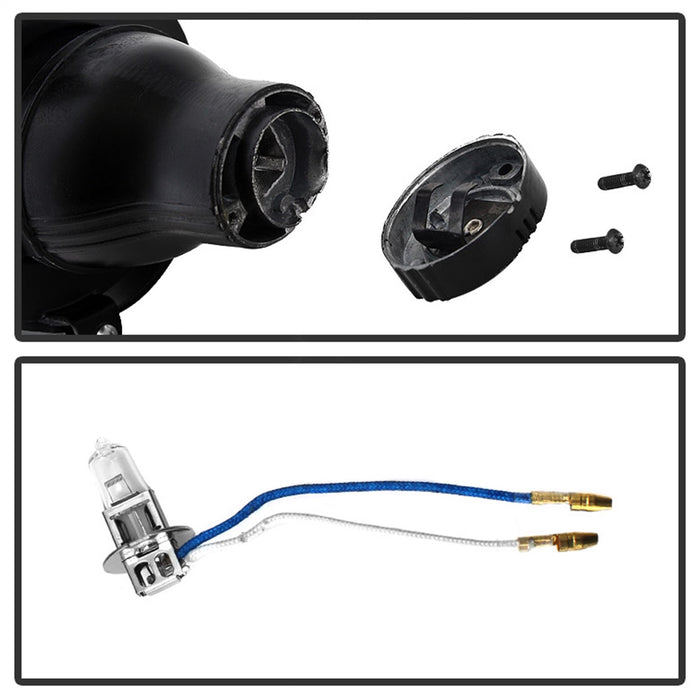 Spyder Auto 5080318 OEM Fog Lights; w/Universal Switch; Clear; - Truck Part Superstore