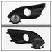 Spyder Auto 5080332 OEM Fog Lights; w/Universal Switch; Clear; - Truck Part Superstore