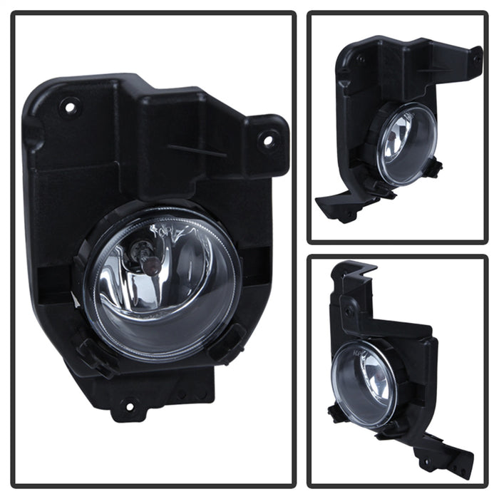 Spyder Auto 5080349 OEM Fog Lights; w/Universal Switch; Clear; - Truck Part Superstore