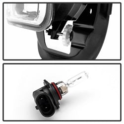 Spyder Auto 5080363 OEM Fog Lights; w/o Switch; Incl. Metal Bracket; Clear; - Truck Part Superstore