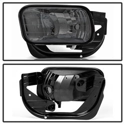 Spyder Auto 5080370 OEM Fog Lights; w/o Switch; Incl. Metal Bracket; Smoke; - Truck Part Superstore