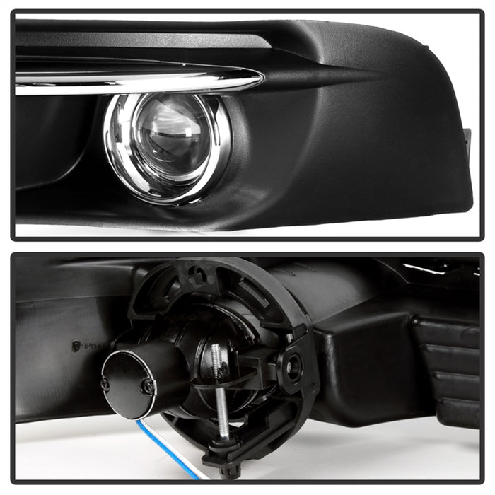 Spyder Auto 5080387 OEM Fog Lights; w/Universal Switch; Clear; - Truck Part Superstore