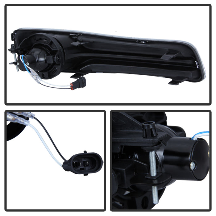 Spyder Auto 5080394 OEM Fog Lights; w/Universal Switch; Clear; - Truck Part Superstore