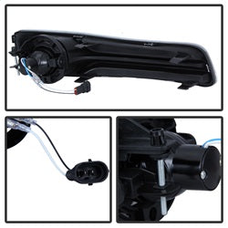 Spyder Auto 5080394 OEM Fog Lights; w/Universal Switch; Clear; - Truck Part Superstore