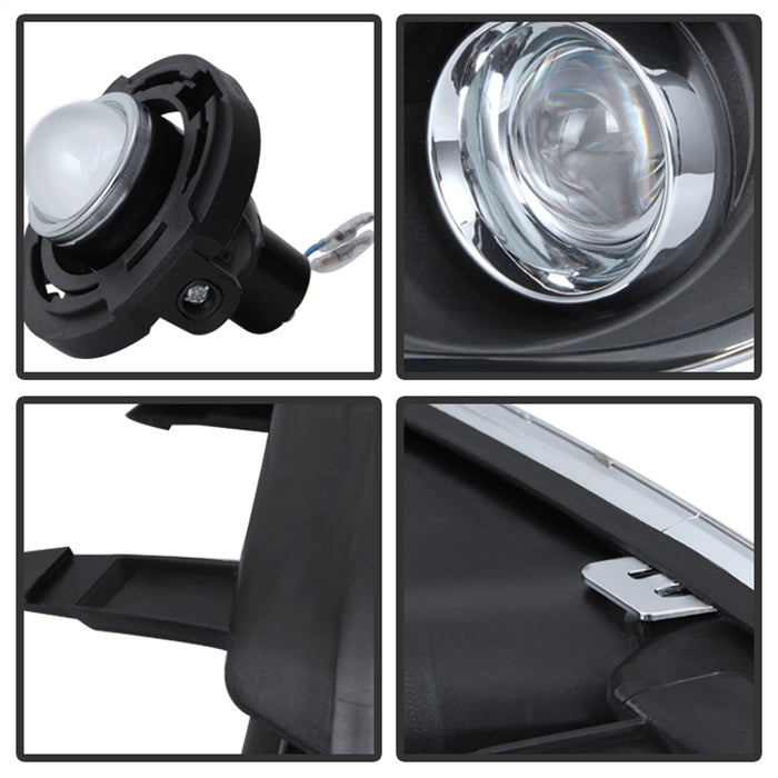 Spyder Auto 5080394 OEM Fog Lights; w/Universal Switch; Clear; - Truck Part Superstore