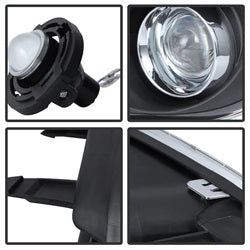 Spyder Auto 5080394 OEM Fog Lights; w/Universal Switch; Clear; - Truck Part Superstore