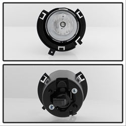 Spyder Auto 5080400 OEM Fog Lights; w/Universal Switch; Clear; - Truck Part Superstore
