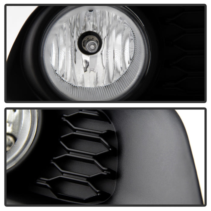 Spyder Auto 5080417 OEM Fog Lights; w/Universal Switch; Clear; - Truck Part Superstore