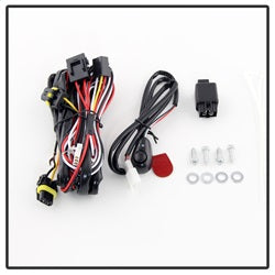 Spyder Auto 5080417 OEM Fog Lights; w/Universal Switch; Clear; - Truck Part Superstore